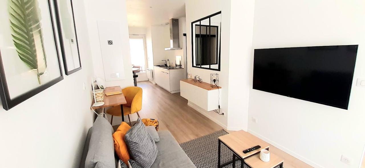 Apartament Le P'Tit Atelier, Terrasse Privative Lorient Zewnętrze zdjęcie