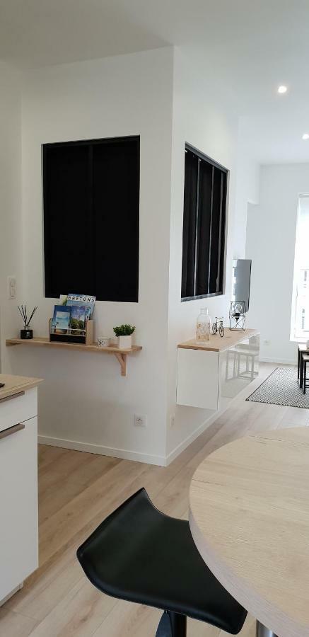 Apartament Le P'Tit Atelier, Terrasse Privative Lorient Zewnętrze zdjęcie